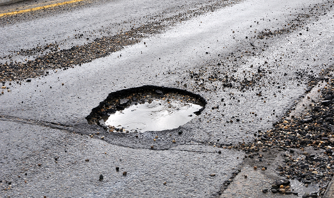 Types of Pothole Damage